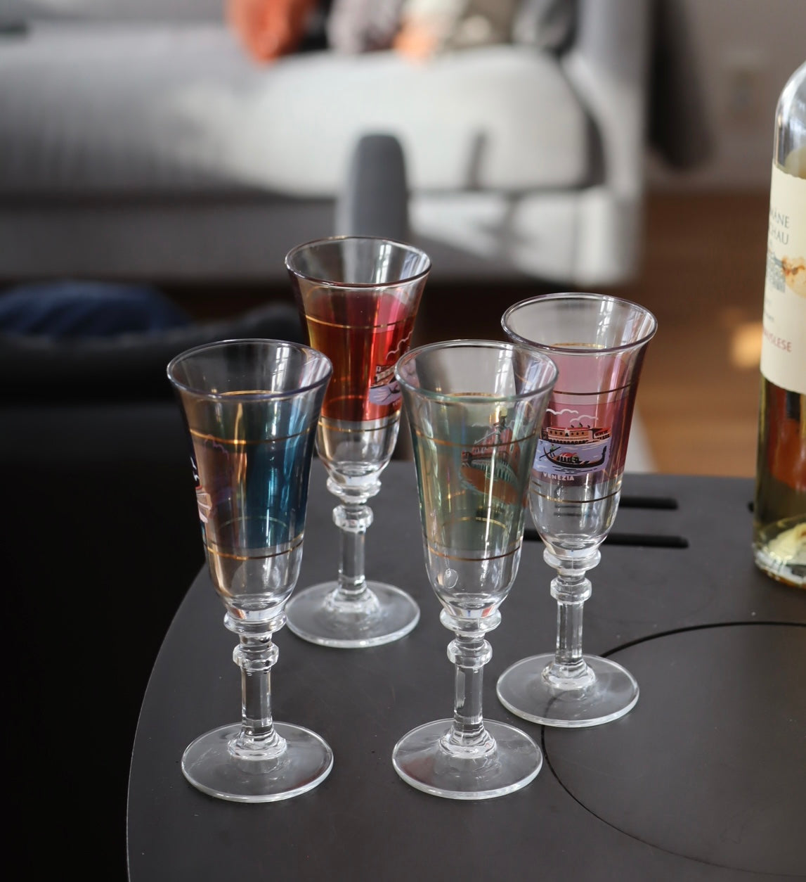 Vintage hetvinsglass