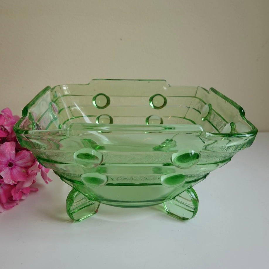 Glassbolle vintage art deco