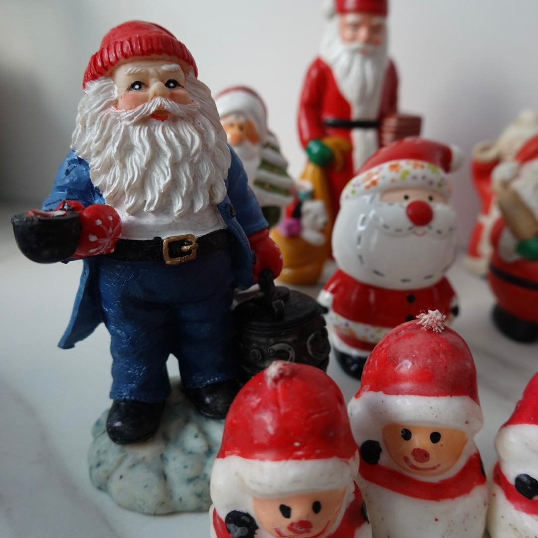 Lott med julefigurer