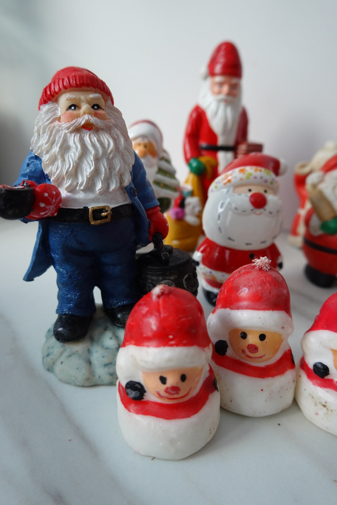 Lott med julefigurer