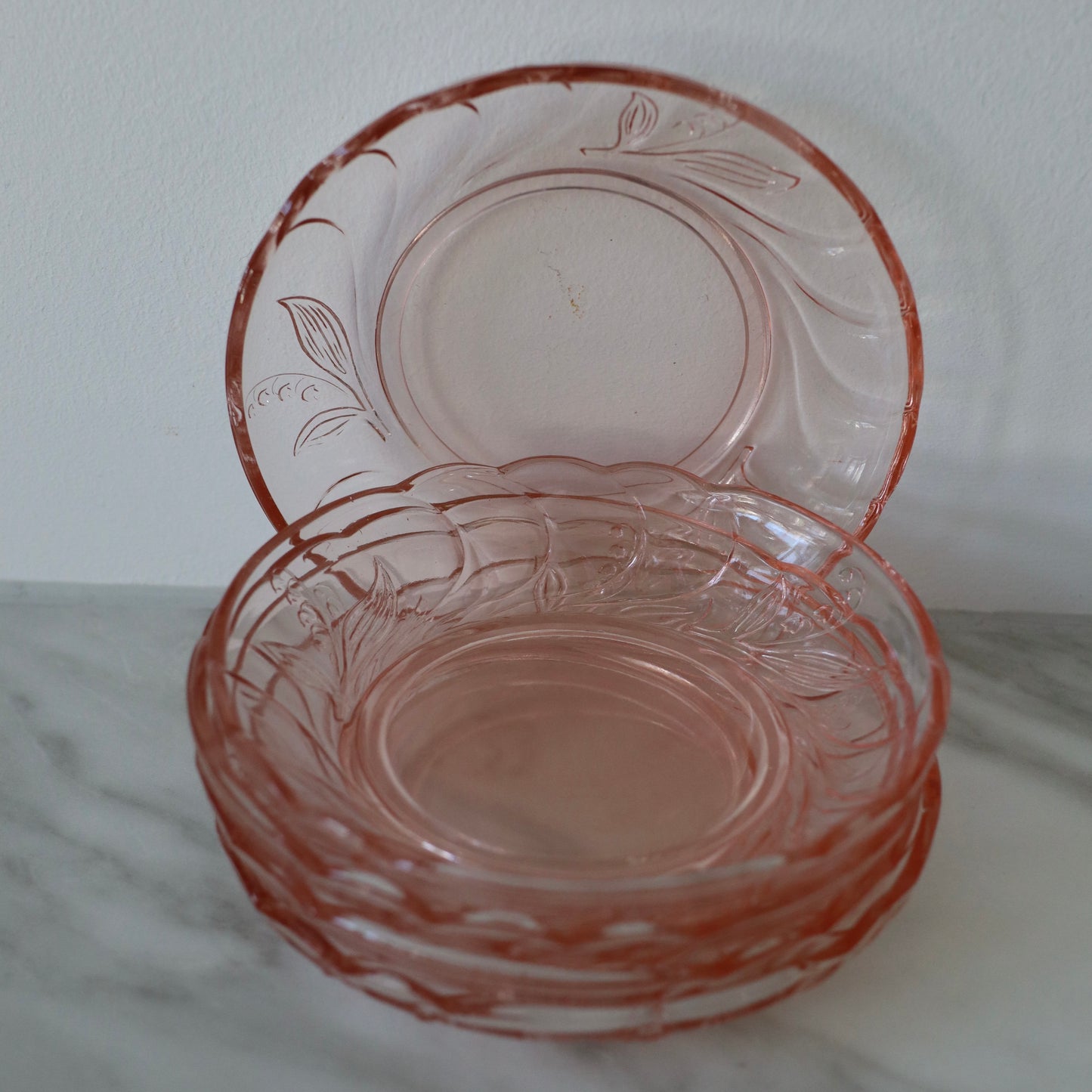 Skåler i pressglass