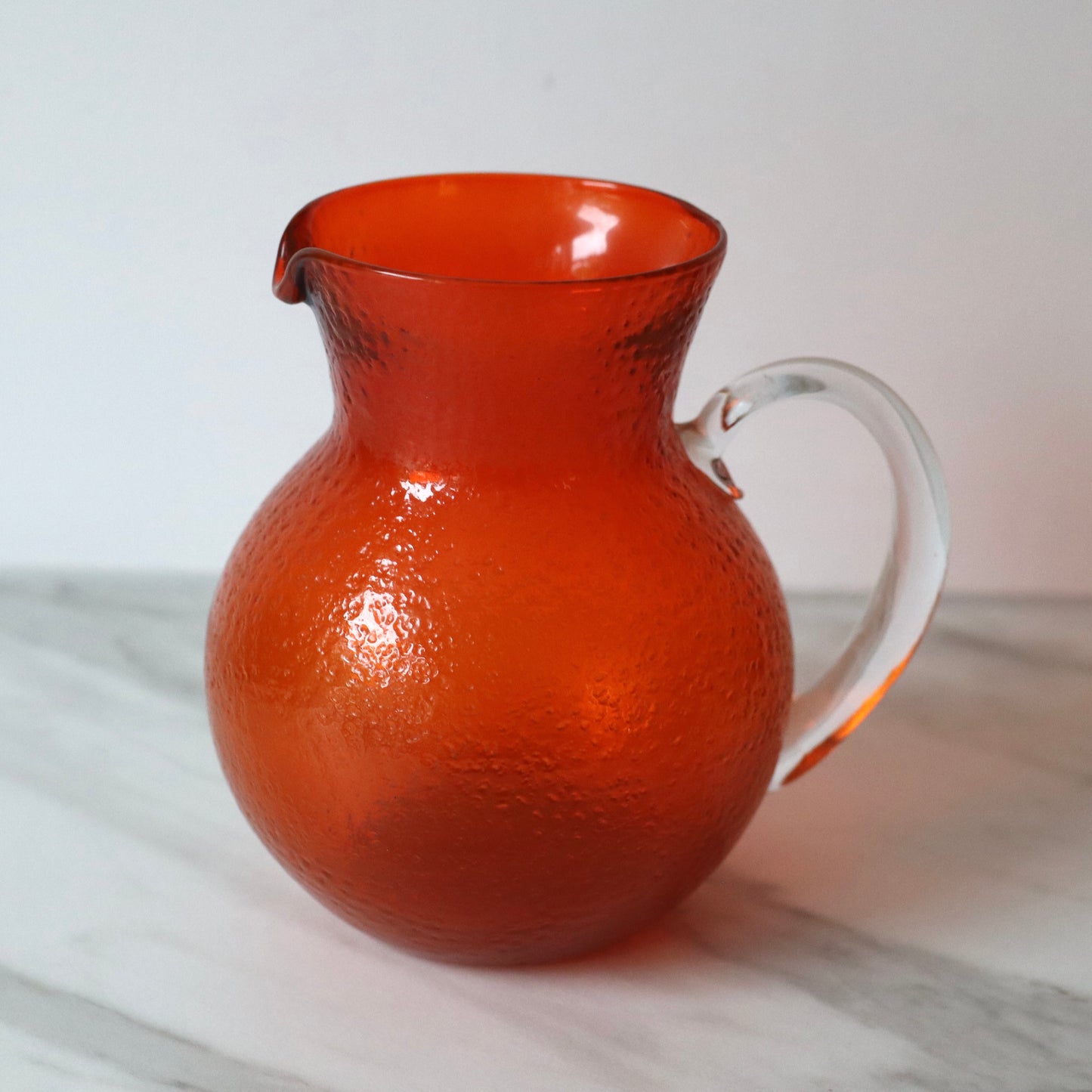 Mugge i glass - orange