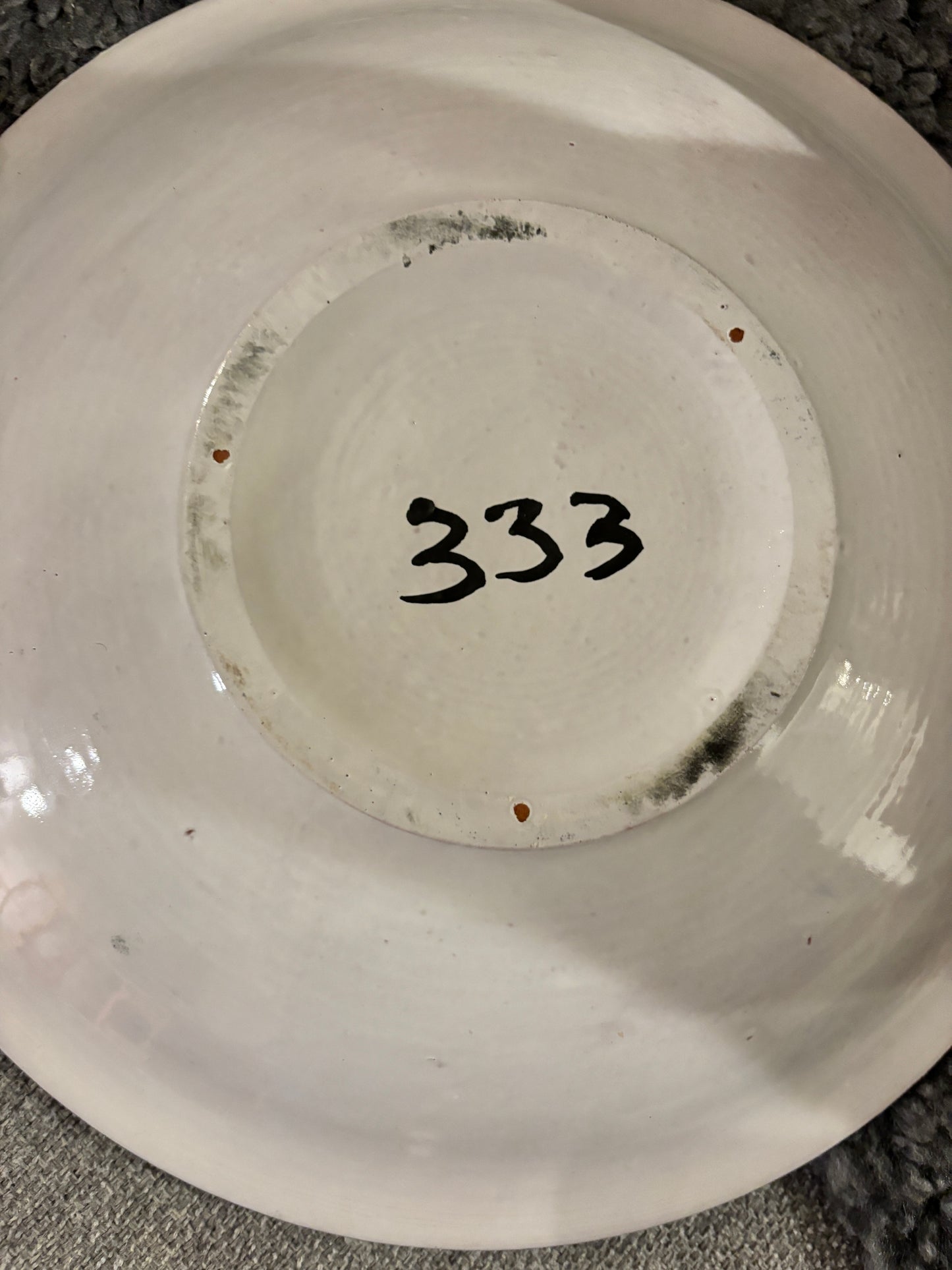 Vintagefat i keramikk