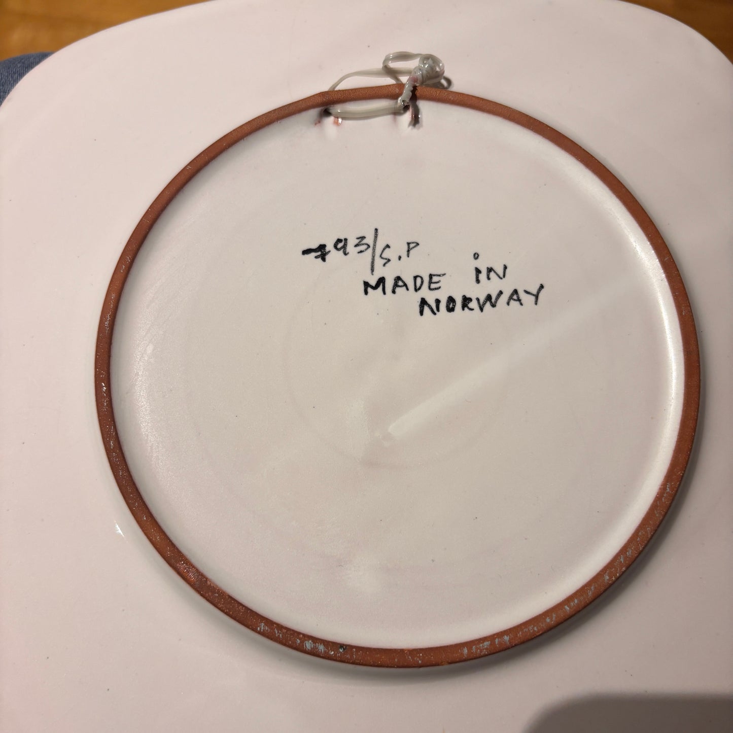 Platte vintage fra Graveren keramikk