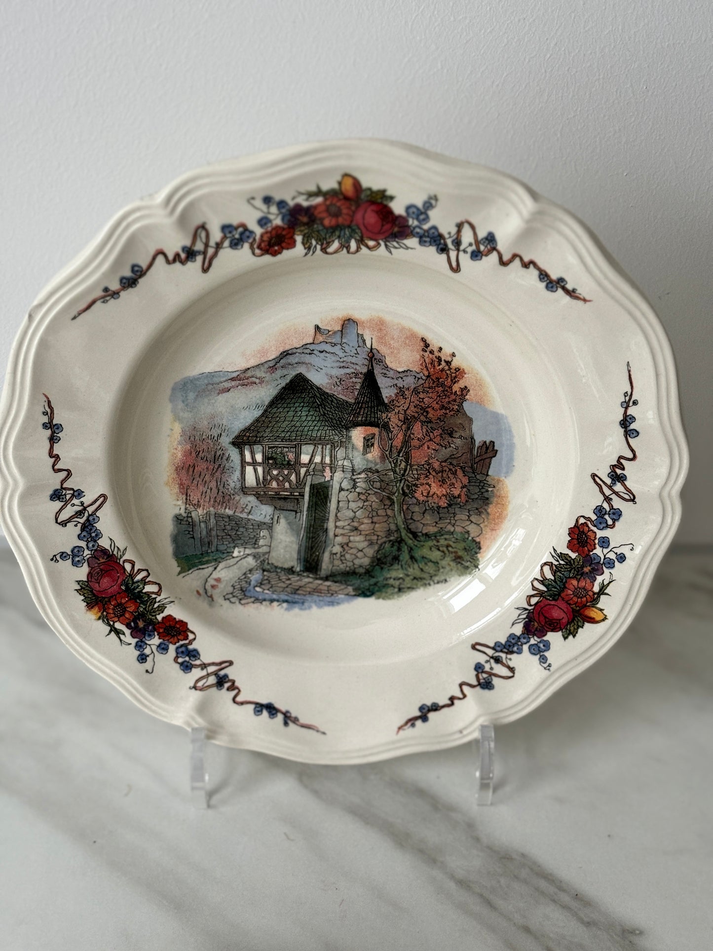 Vintageservise fra Sarreguemines, Frankrike