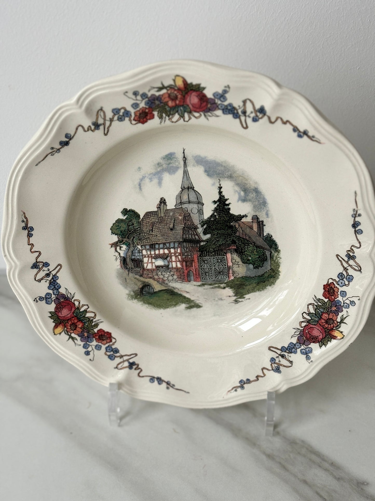 Vintageservise fra Sarreguemines, Frankrike