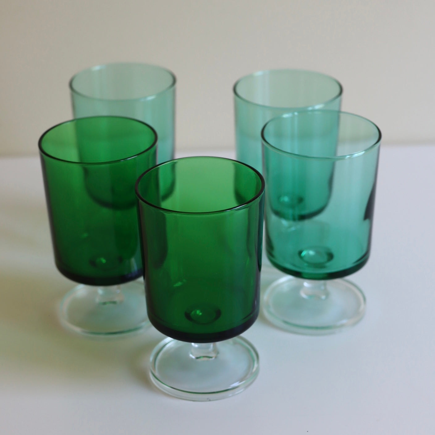 Retroglass grønne - Luminarc Cavalier