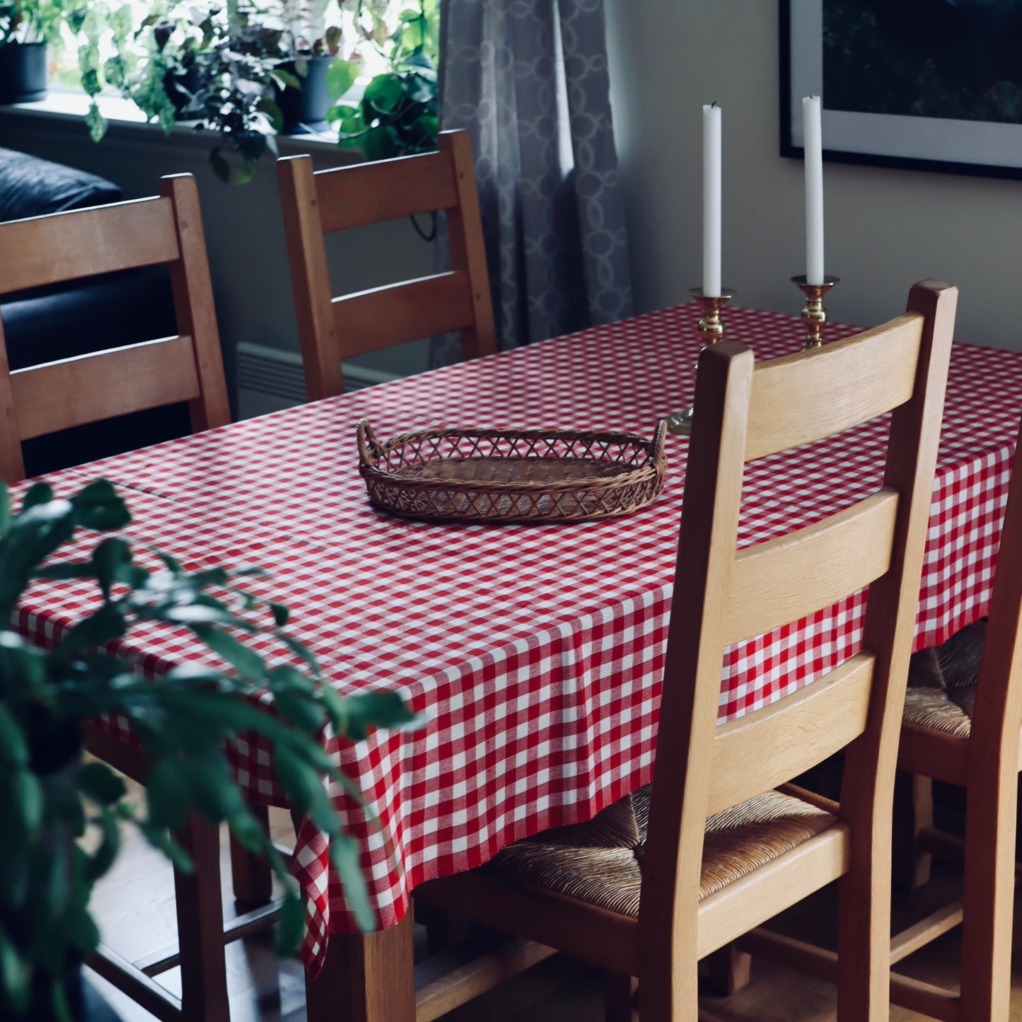 Duk rødrutet secondhand