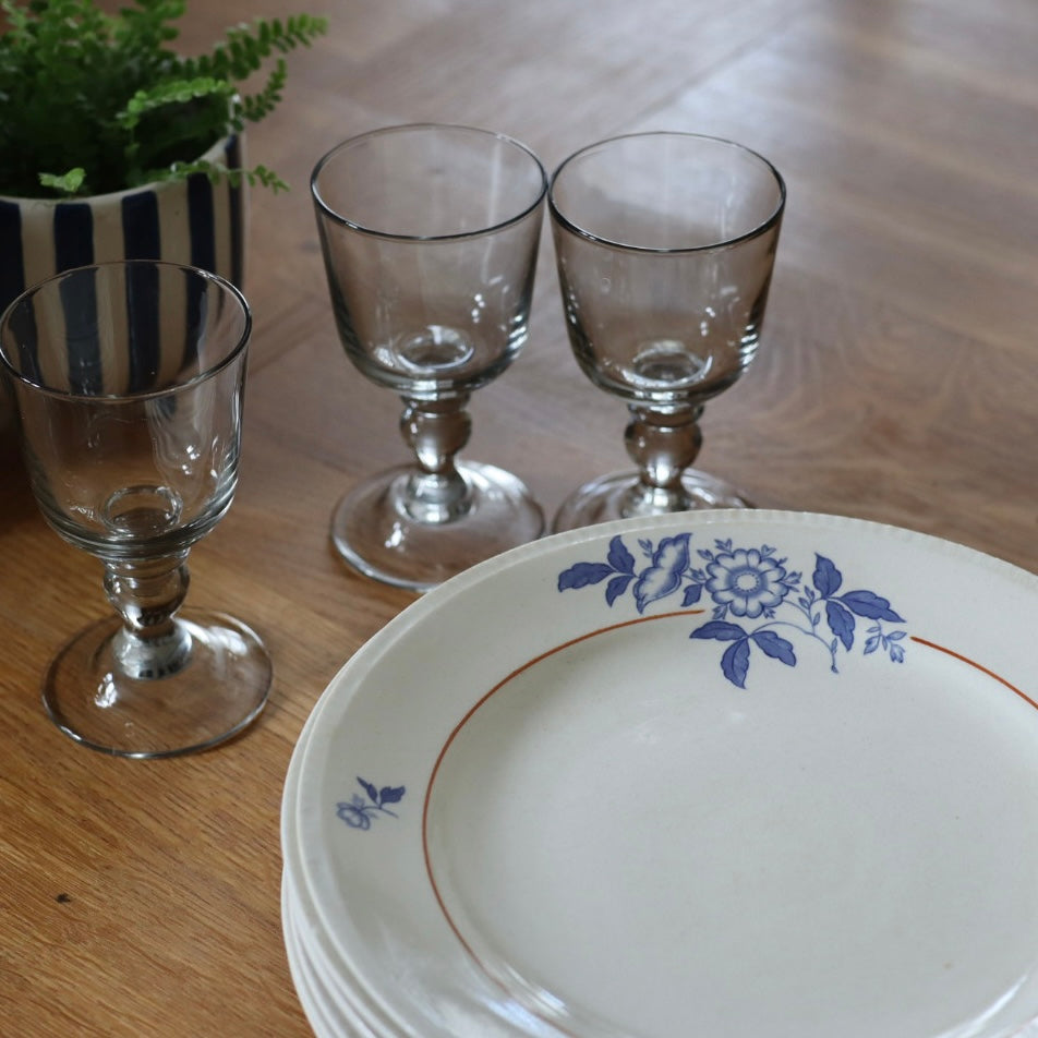 Middagstallerkener fra Figgjo flint, vintage