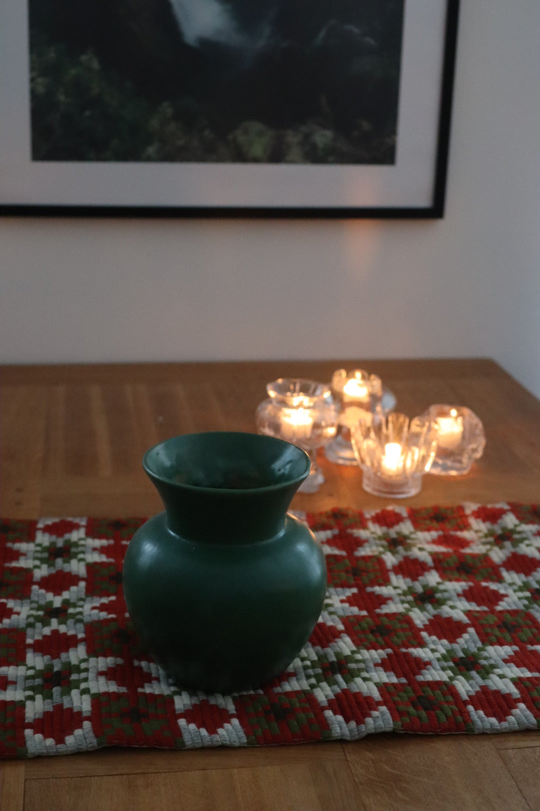 Vintage løper - brodert