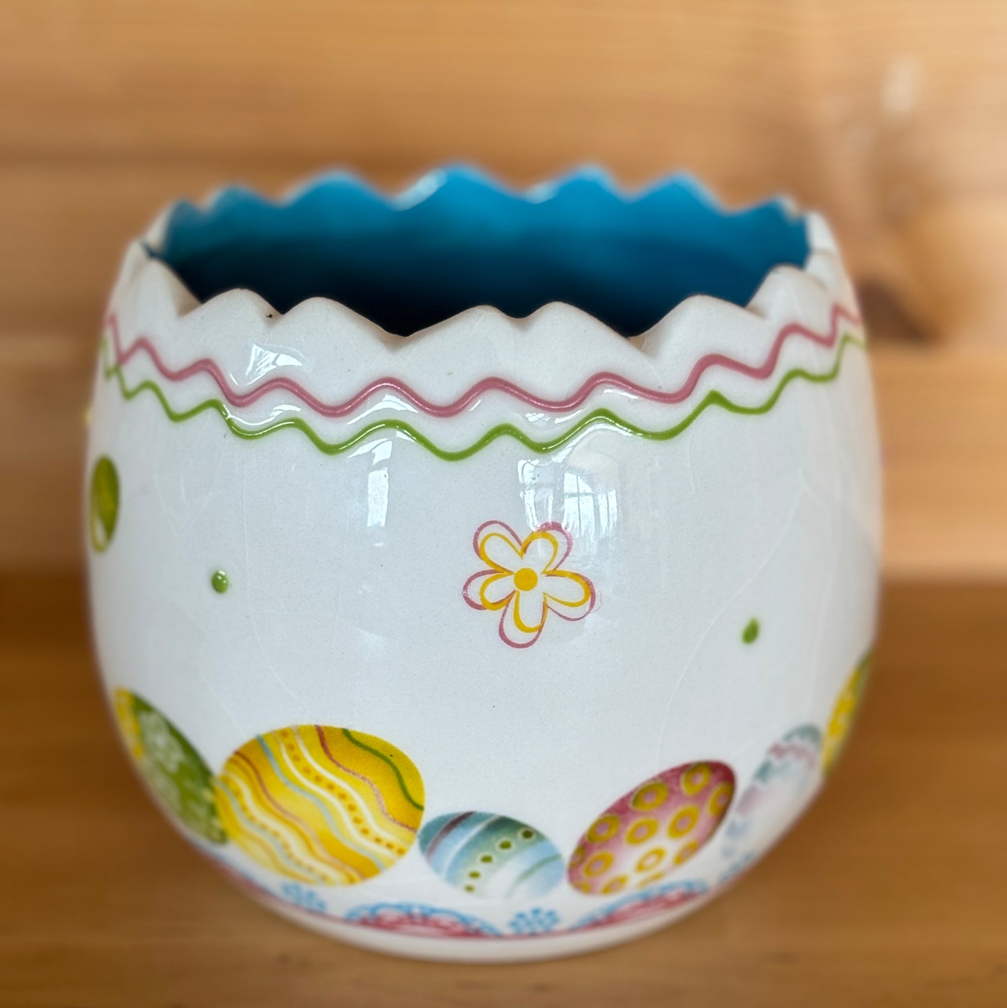 Påskepynt vintage - potteskjuler og påsketekstil