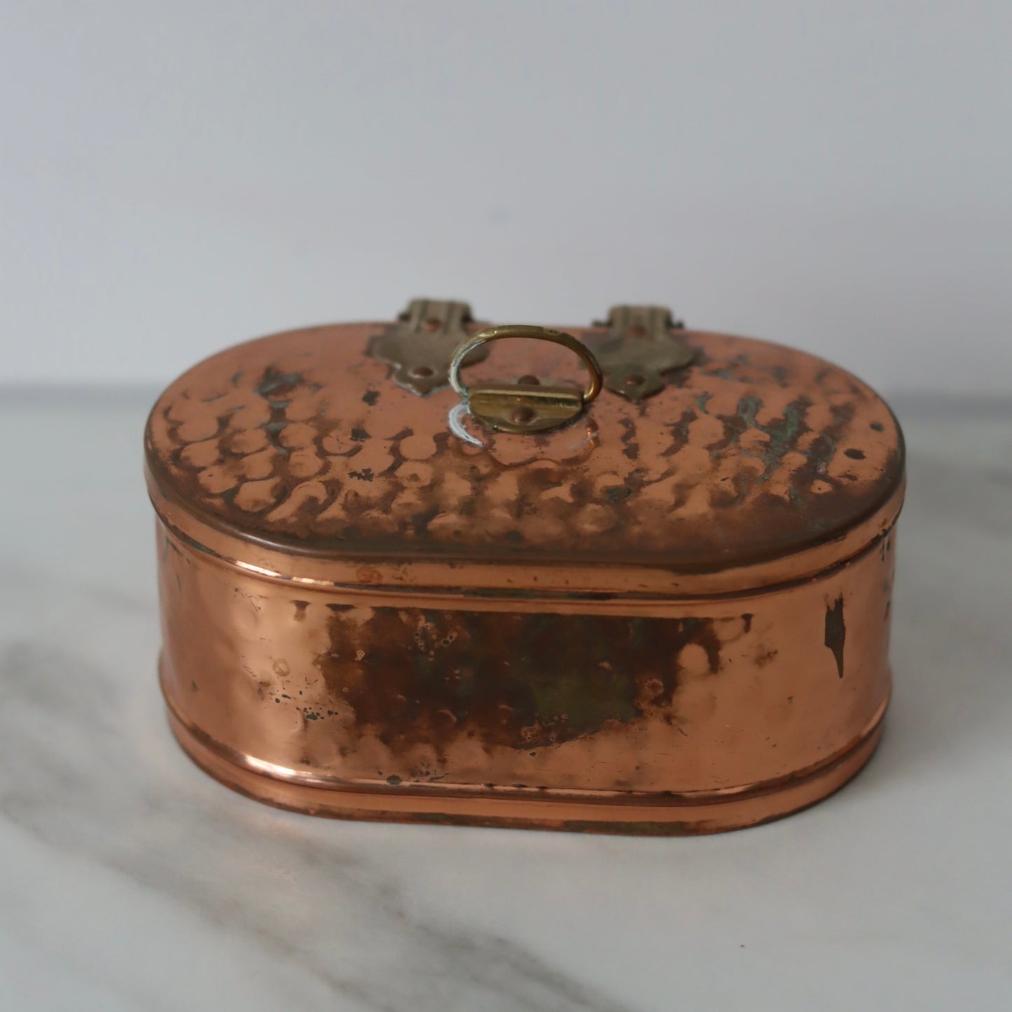 Boks i kobber - vintage