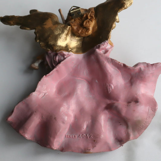 Juleengel rosa - secondhand