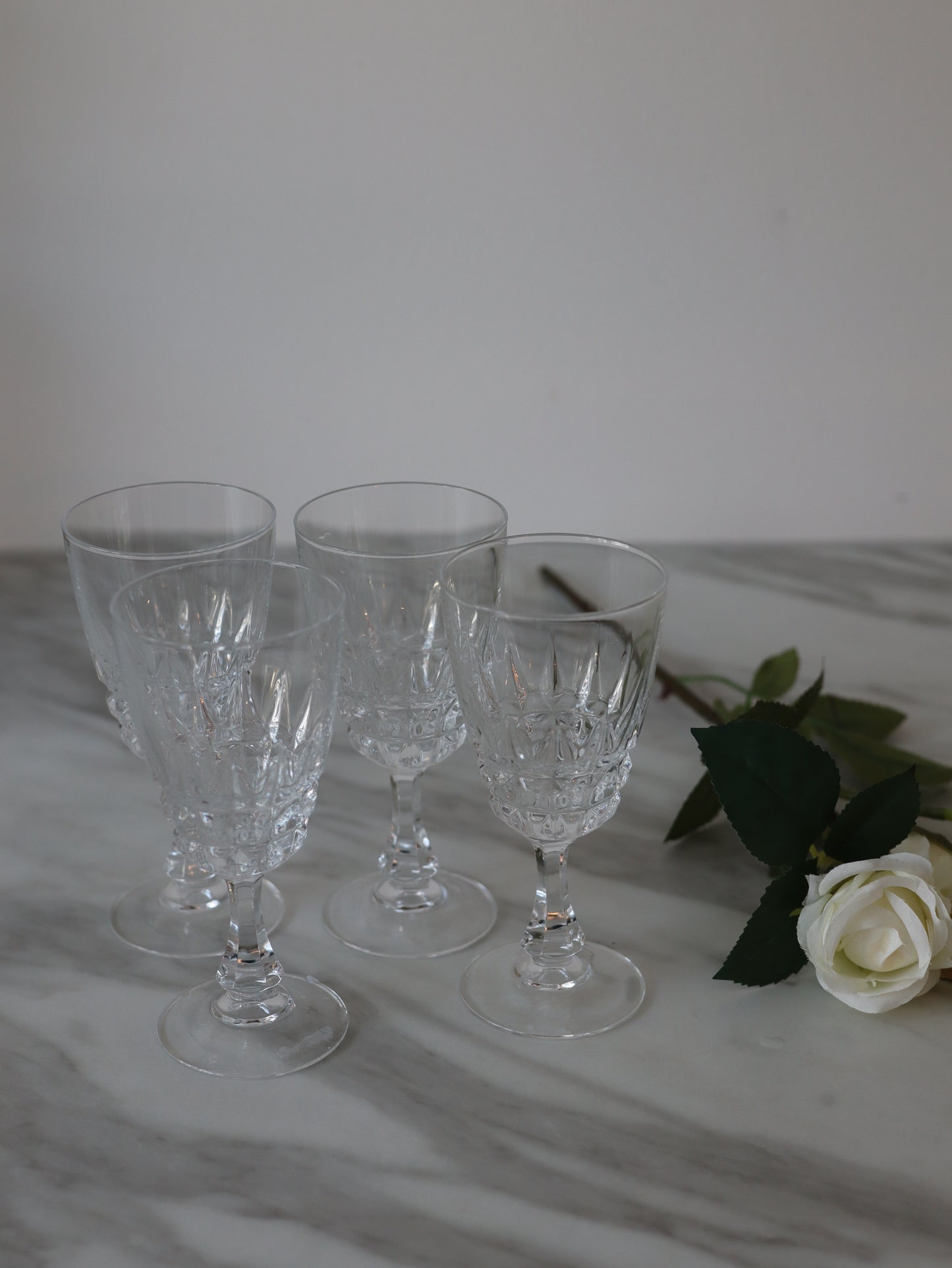 Vintageglass i krystall