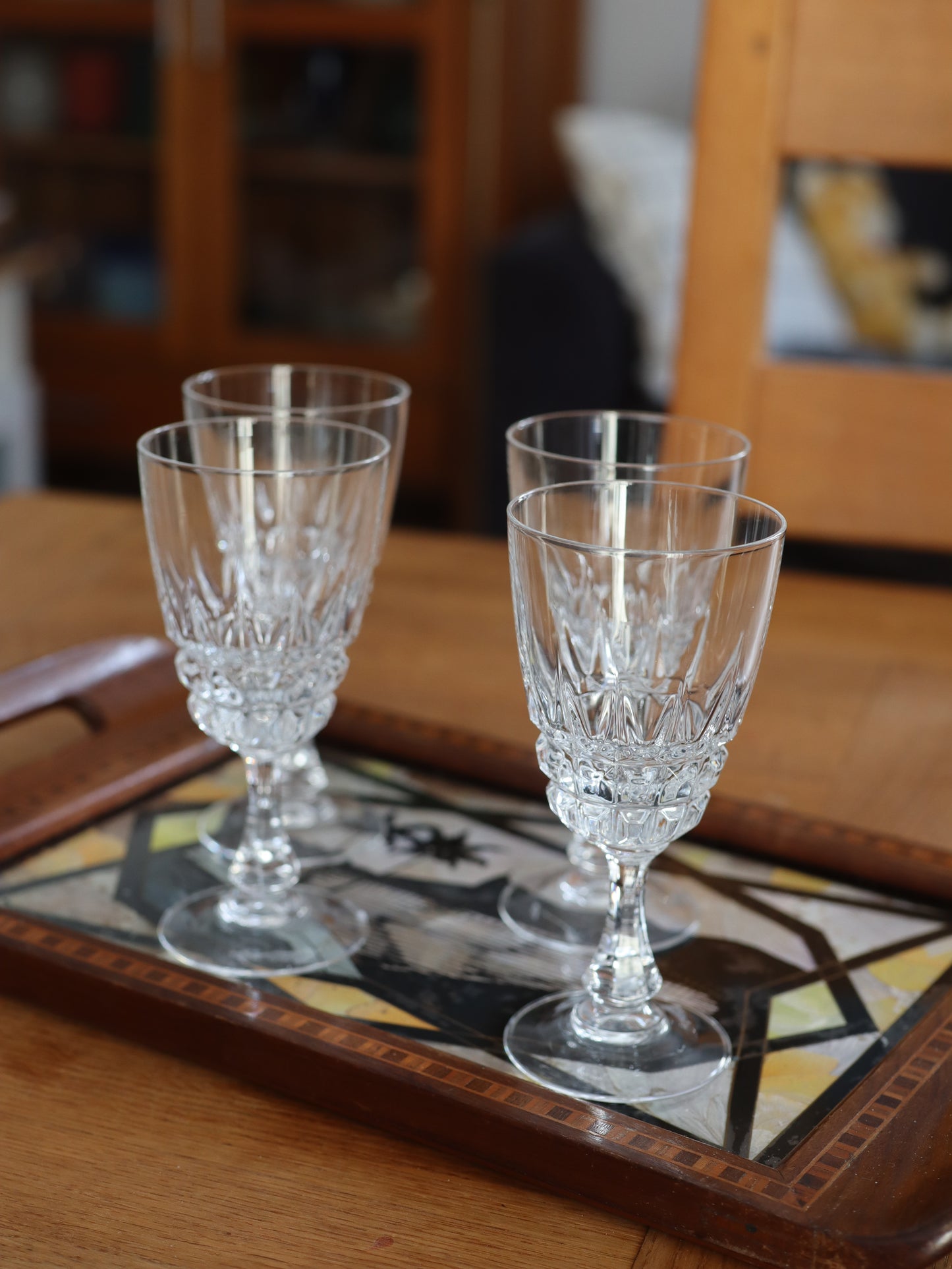 Vintageglass i krystall