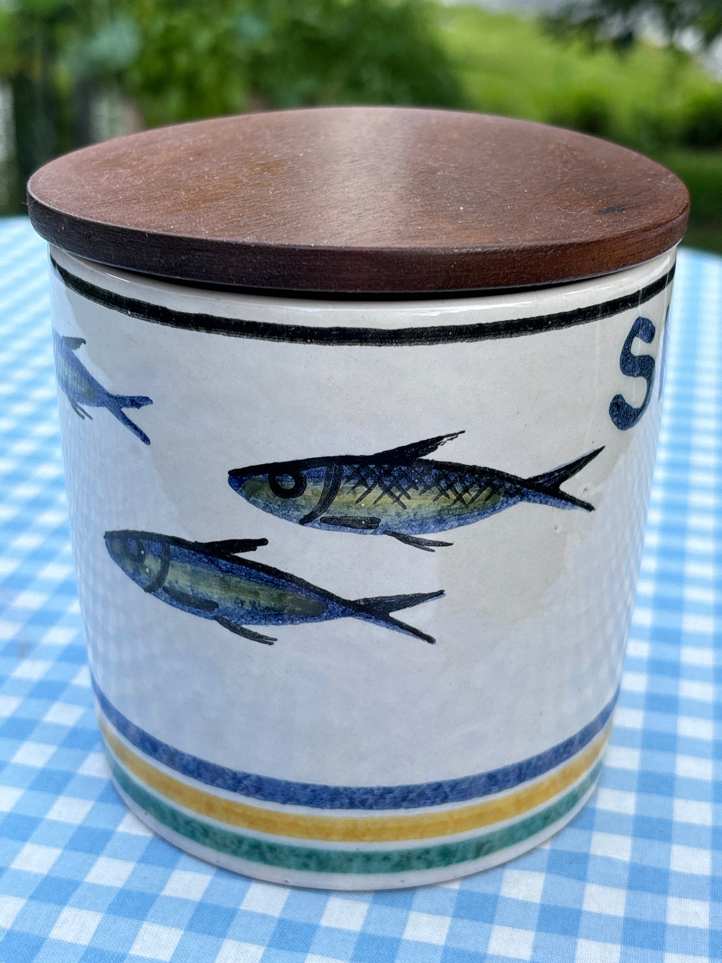 Sildekrukke vintage
