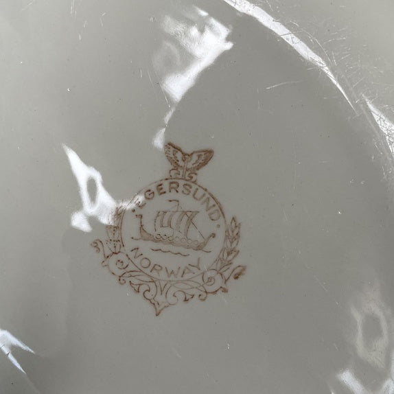 Fat fra Egersund porselen - vintage