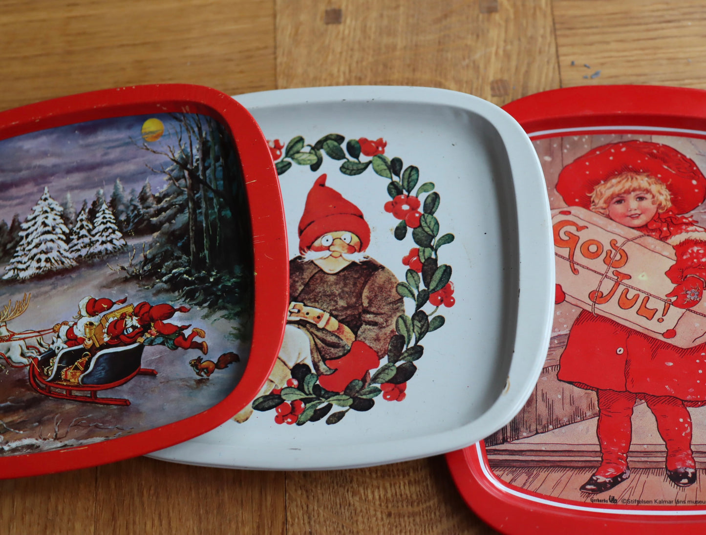 Lott med juleting til bruk på kjøkkenet