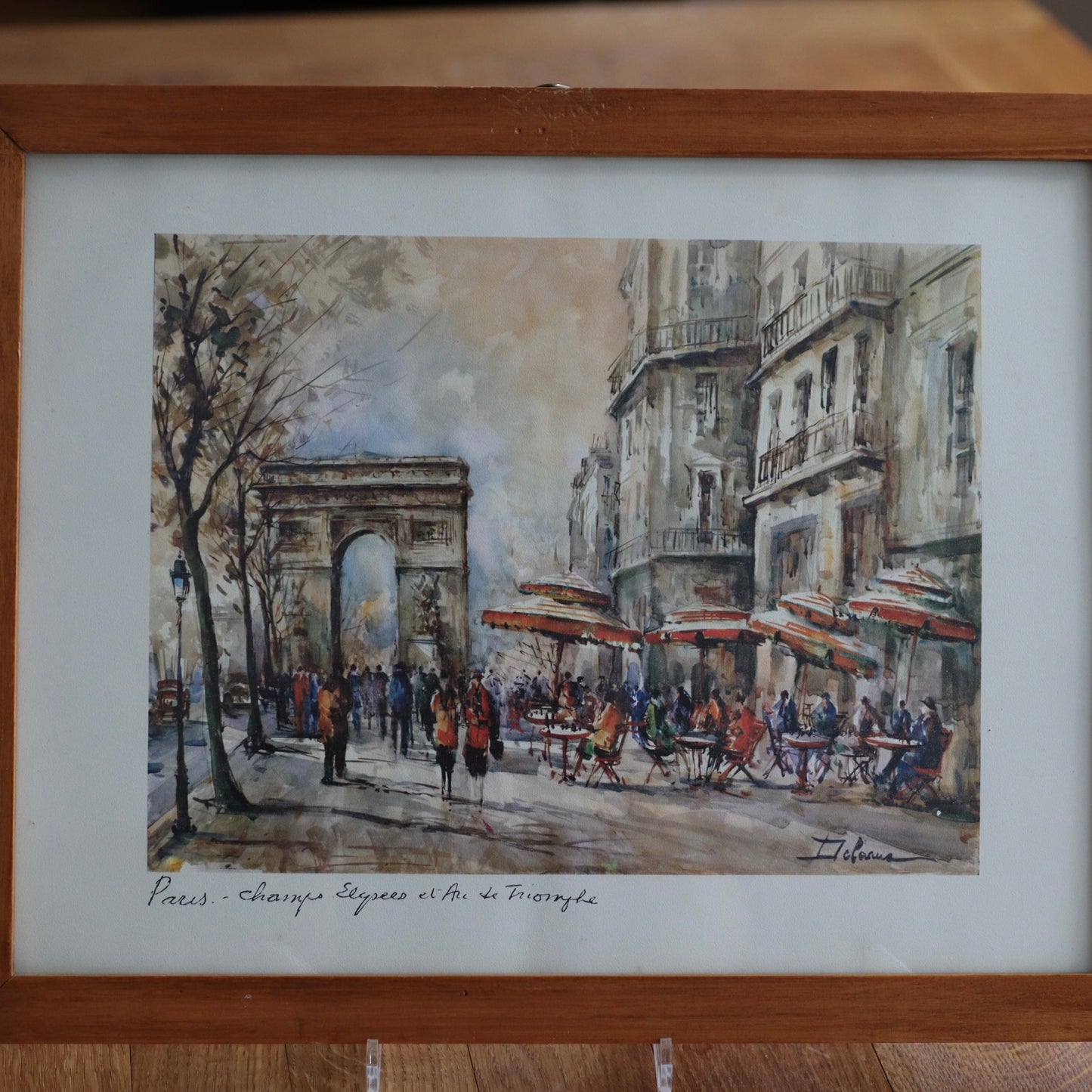 Vintage bilder med motiv fra Paris