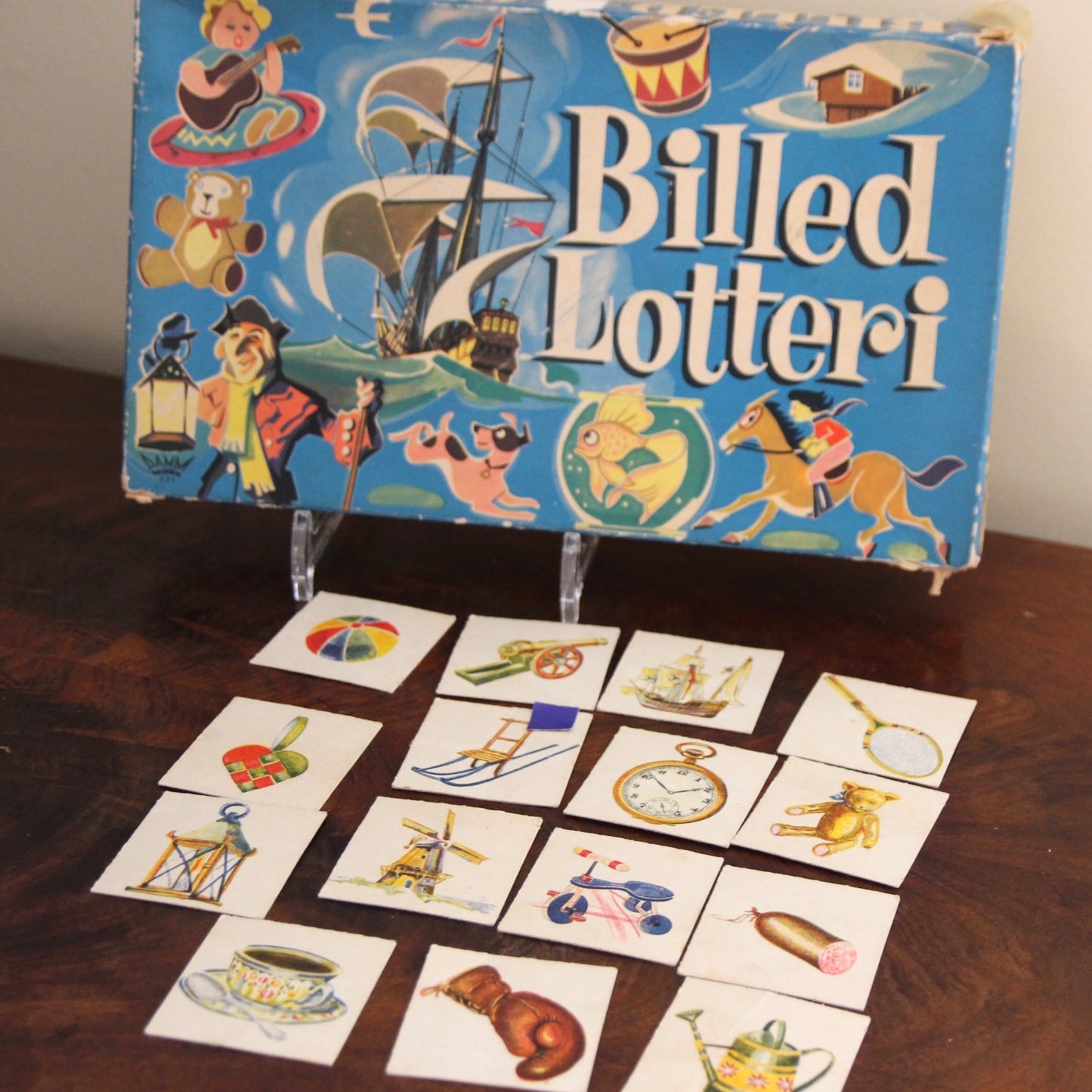 Vintage spill - Billedlotteri