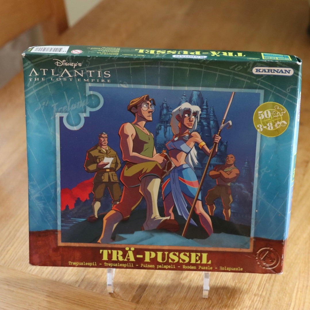 Vintage puslespill - Atlantis