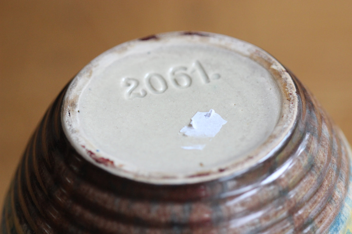 Vase tysk keramikk - retro