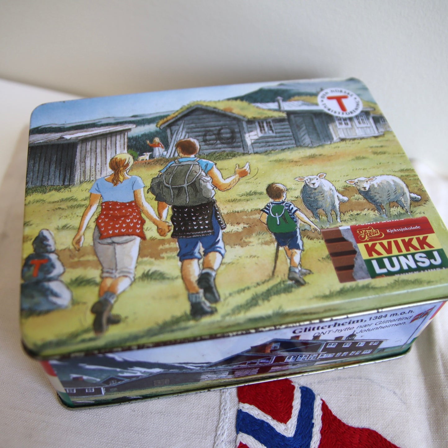 Matboks vintage Kvikk lunsj