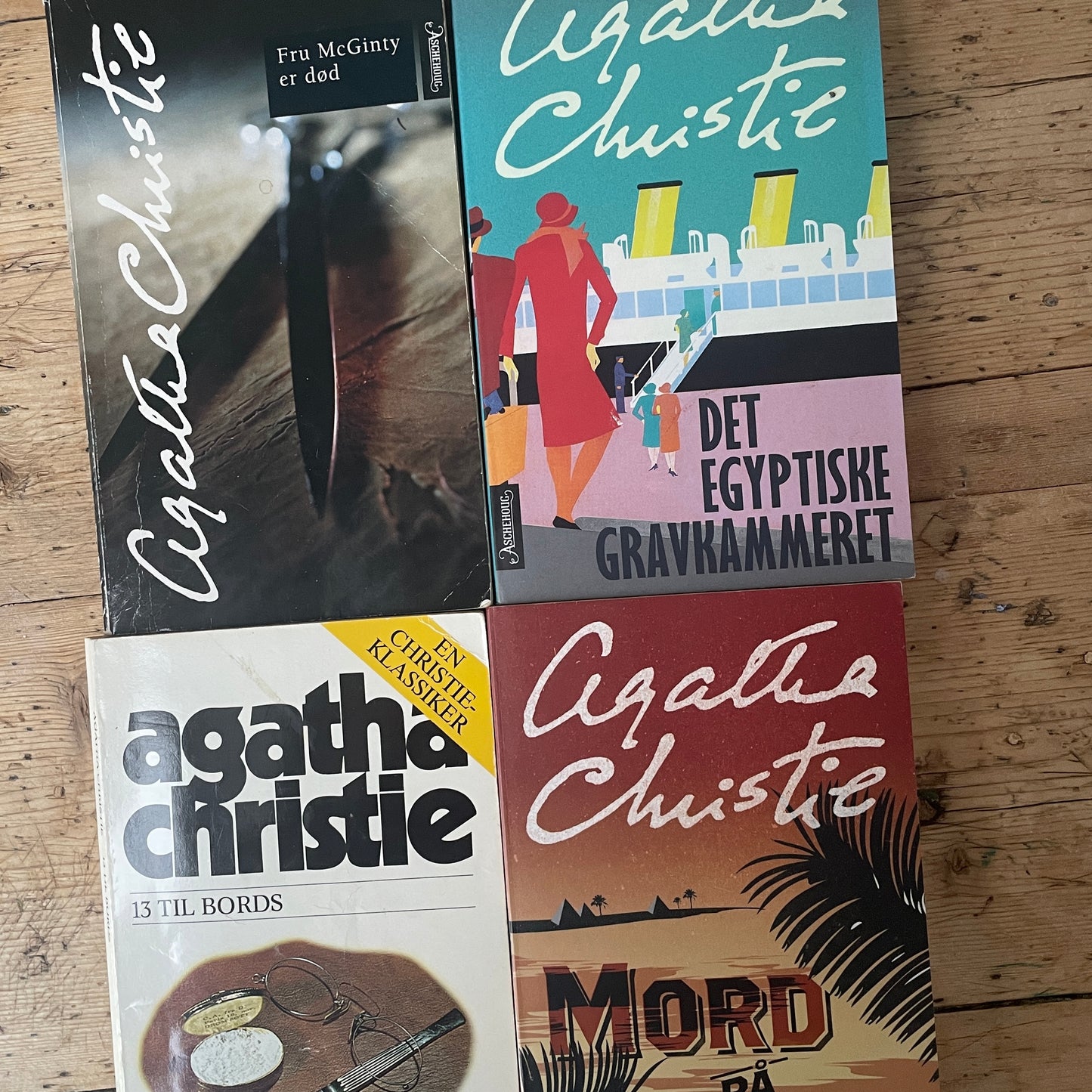 Bruktbøker av Agata Christie