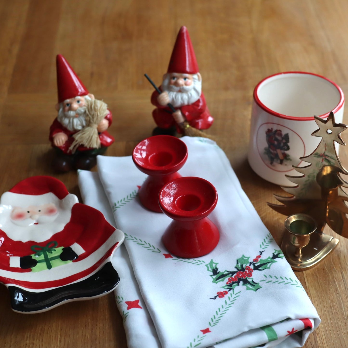 Lott med julepynt - secondhand