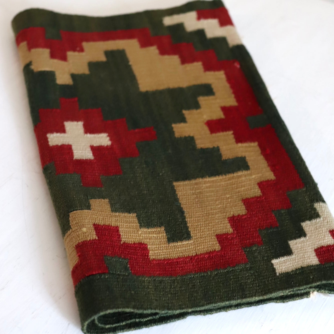 Vevnad i teknikken rutevev - vintage