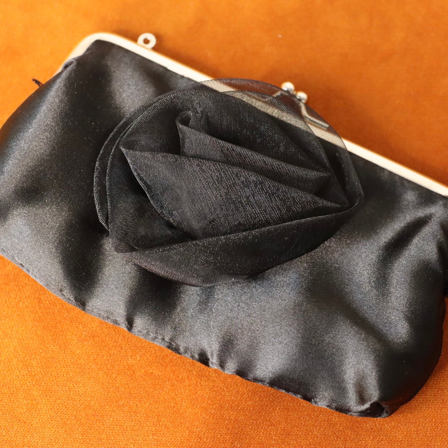 Sminkepung vintage i sort