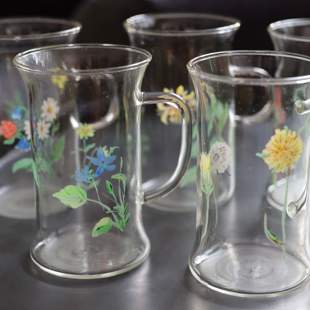 Tekrus i glass - vintage