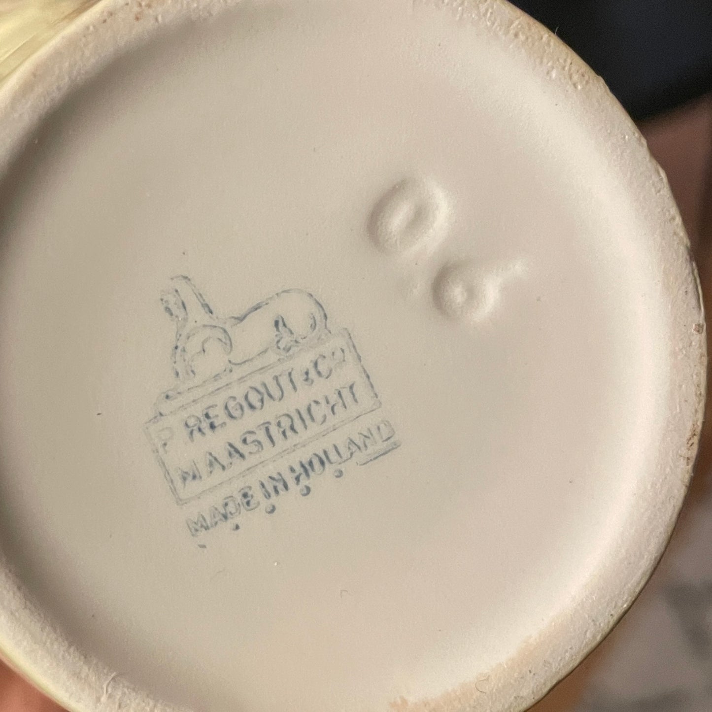 Mokkaservice vintage i pastellfarger