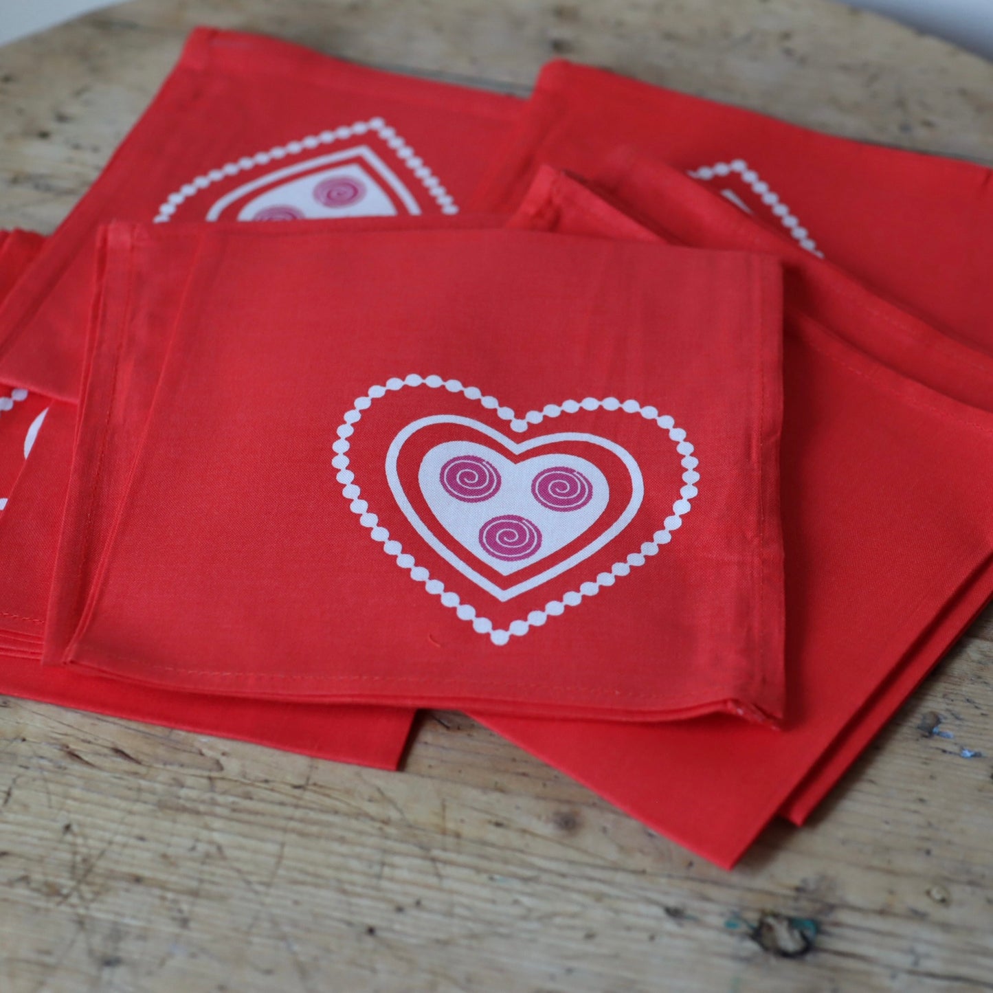 Retro servietter i tøy