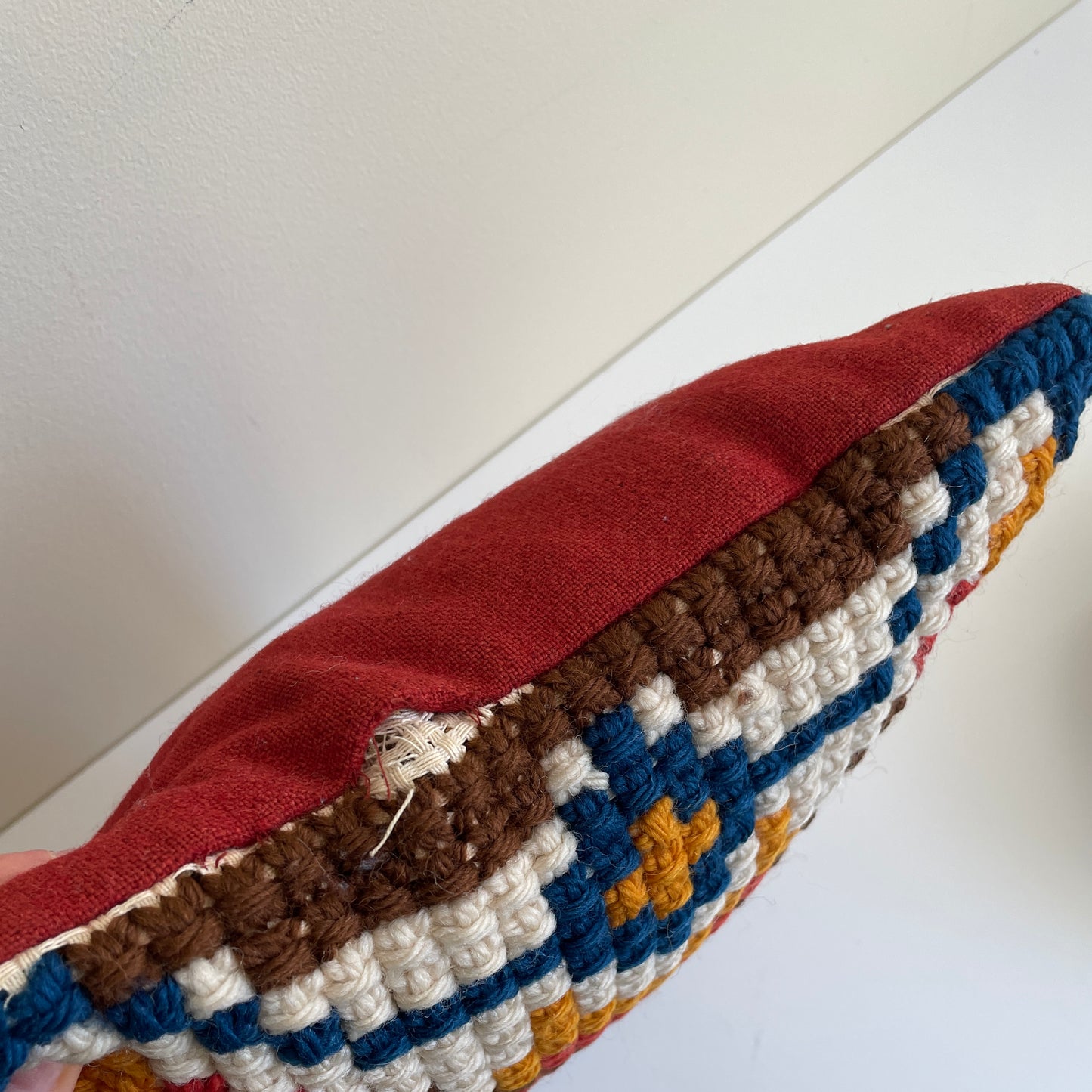 Brodert pute vintage
