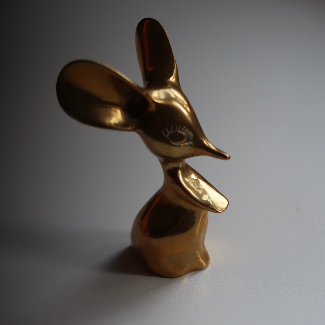 Figur i messing - vintage