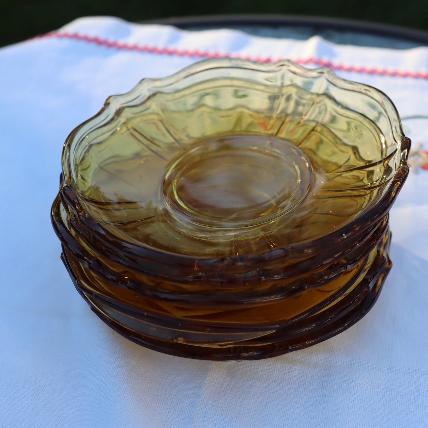Skåler i pressglass - vintage