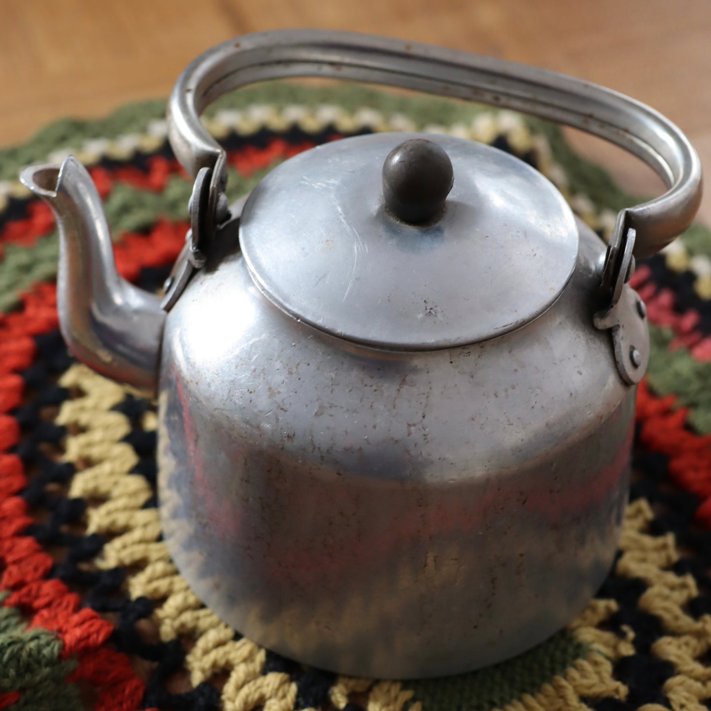 Retro kaffekjele og duk