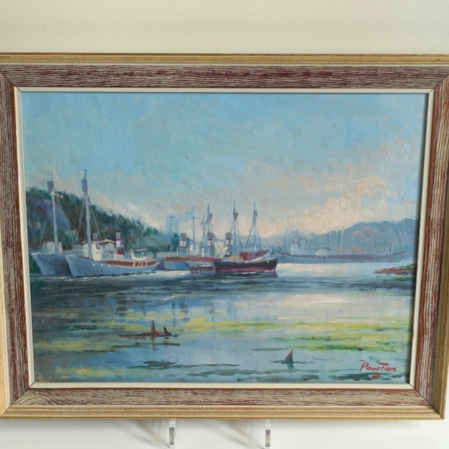 Maleri med maritimt motiv