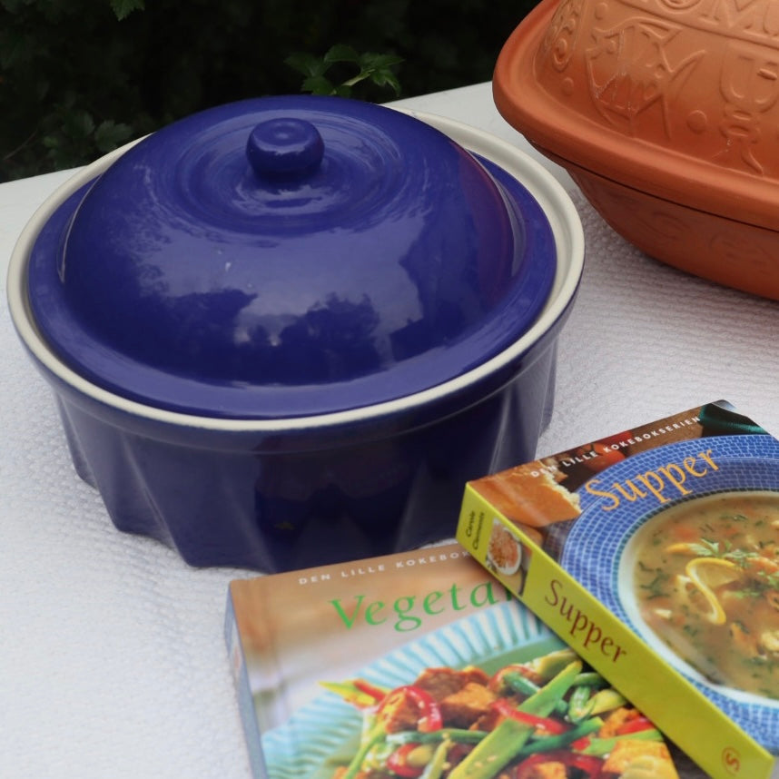 Ovnsform vintage - blå