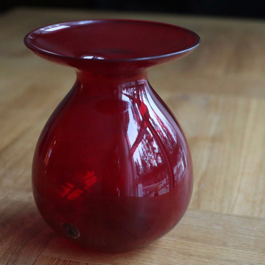 Vase fra IKEA - rød