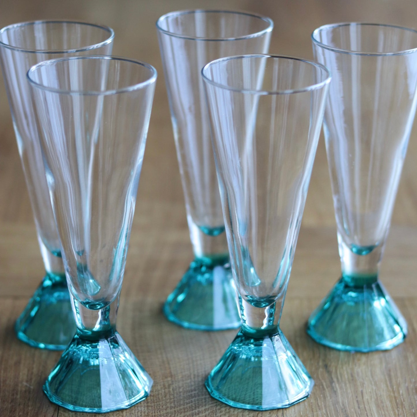 Vintageglass grønne, fra Luminarc