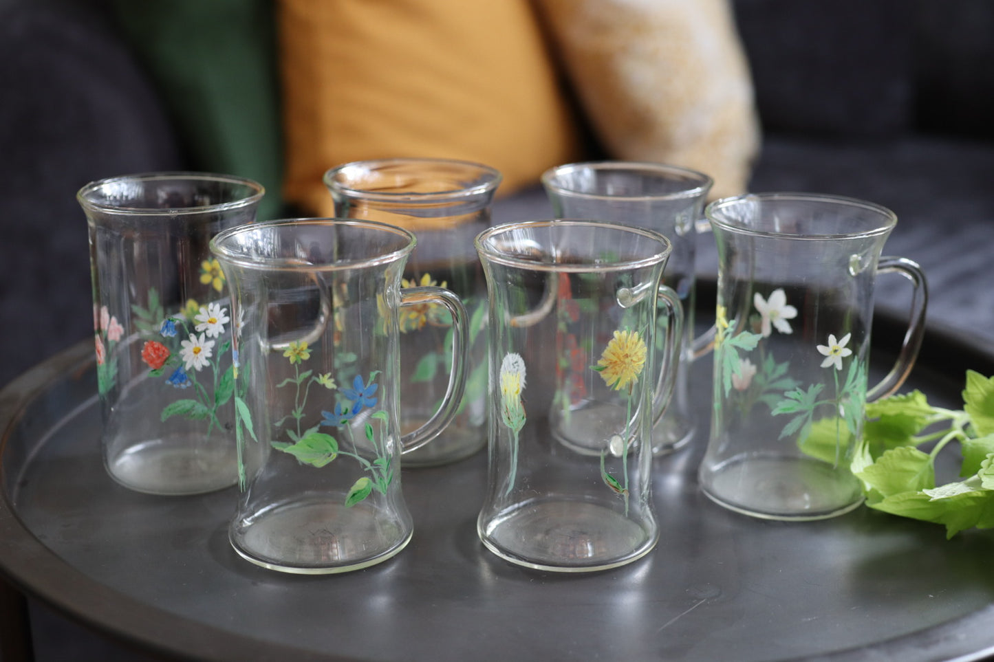 Tekrus i glass - vintage