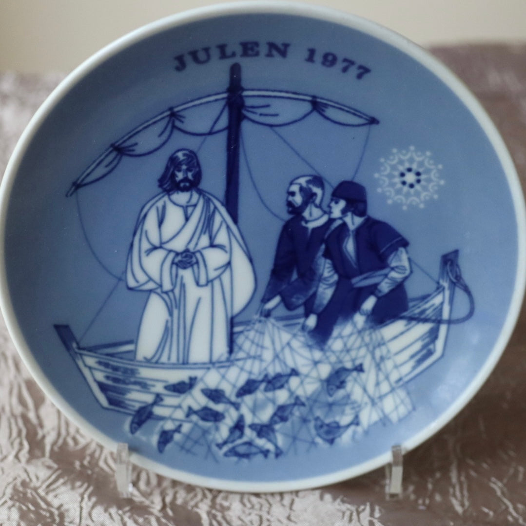 Vintage juleplatter fra Porsgrund