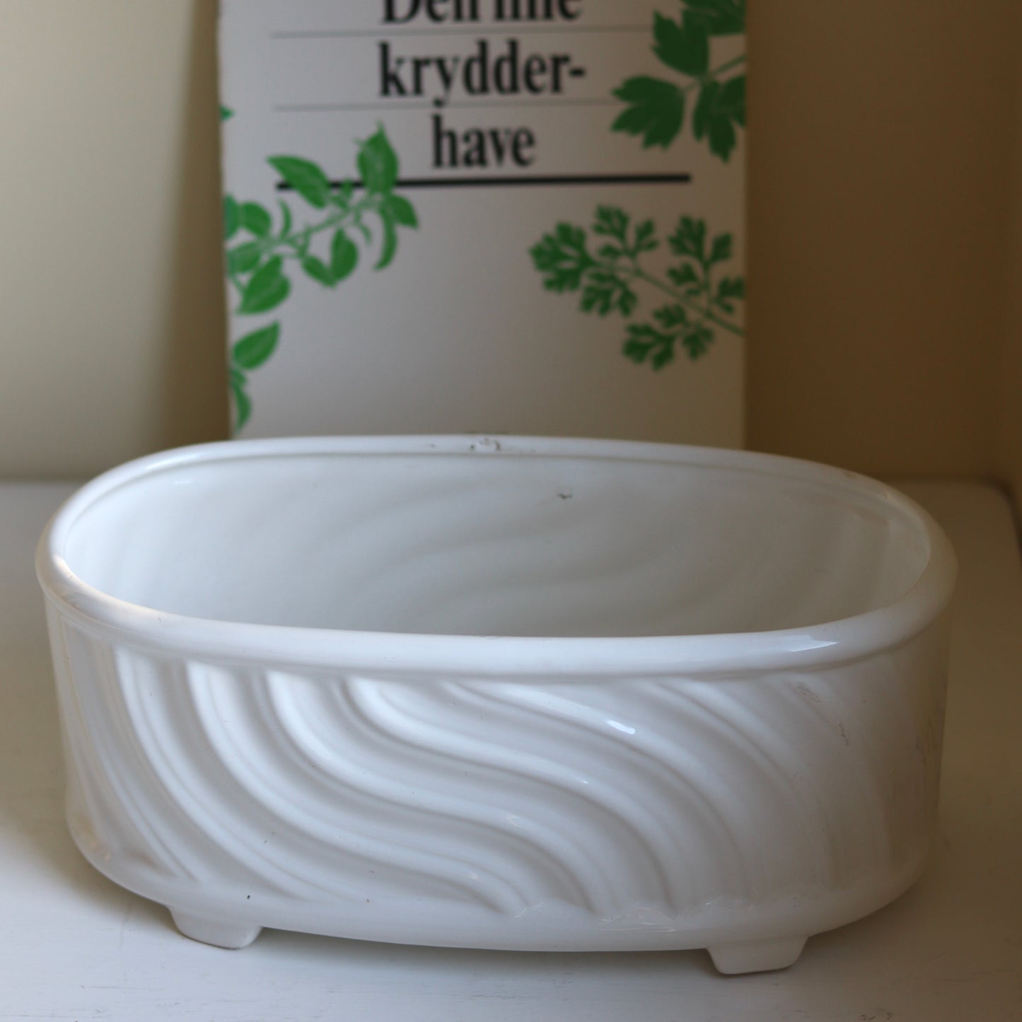 Krukke til urter - vintage