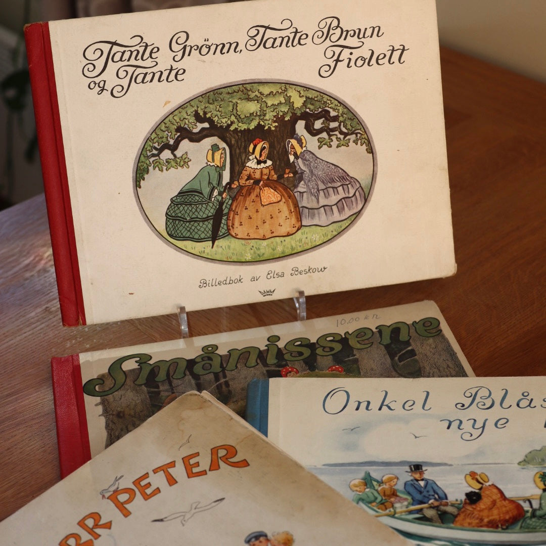 Vintage barnebøker lott - Elsa Beskow
