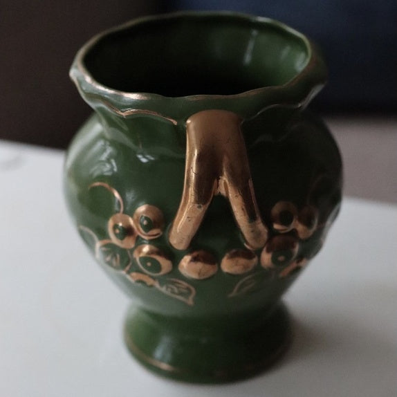 Vintage vase - grønn