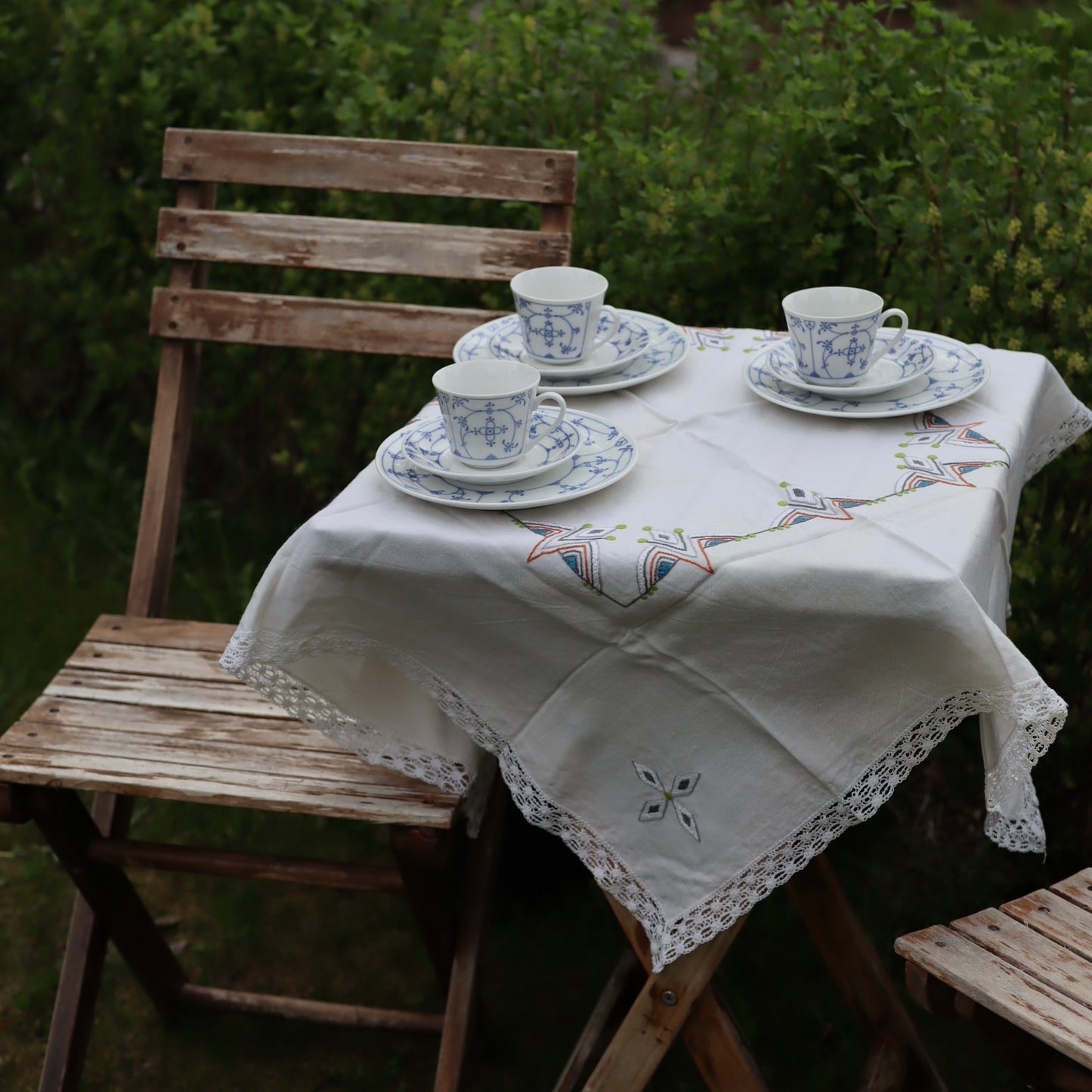 Duk til kaffebordet - vintage
