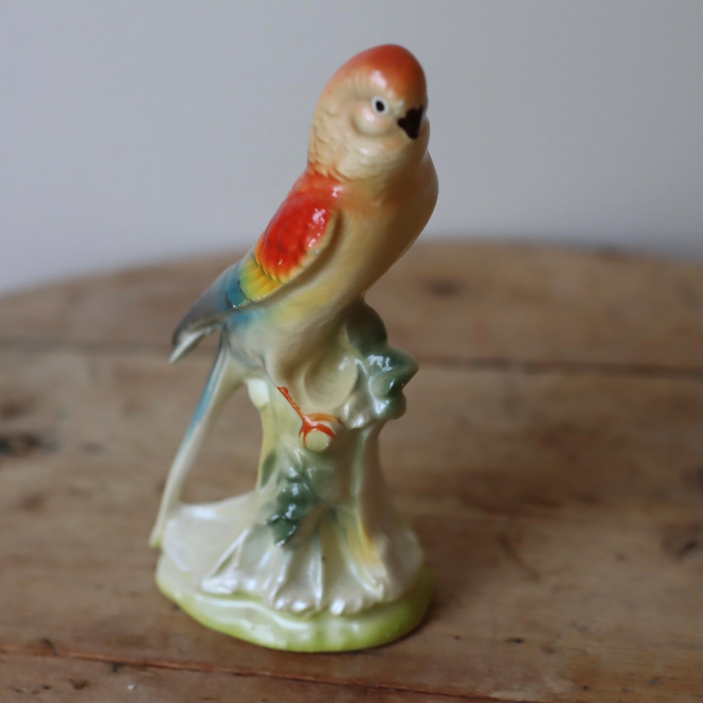 Vintage figur - papegøye