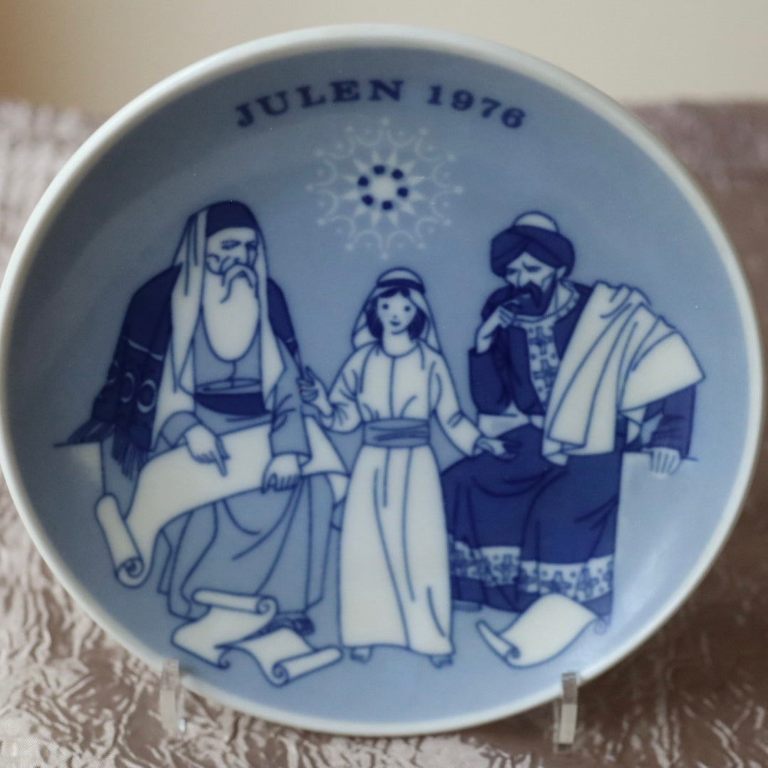 Vintage juleplatter fra Porsgrund